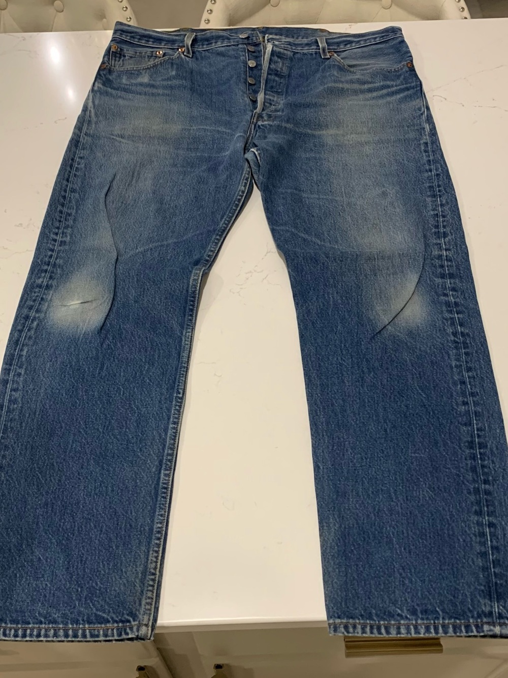 LEVI'S 501 Loose Jeans in Wild Raptor Size 40